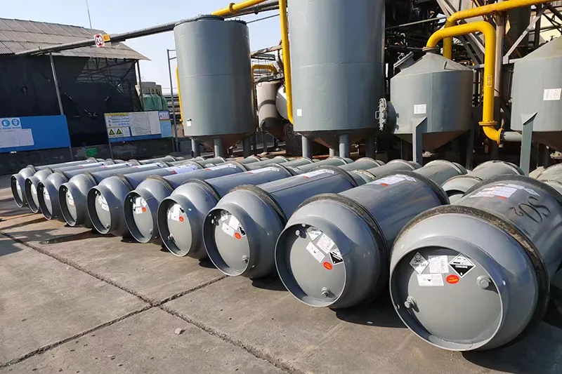 Sulfur Dioxide Gas for A Float Glass Manufacturer in Bengal