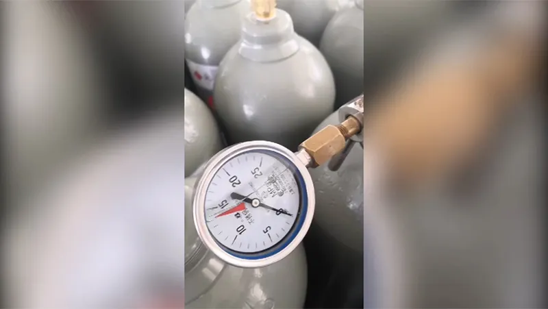 Pressure Test of CO Gas