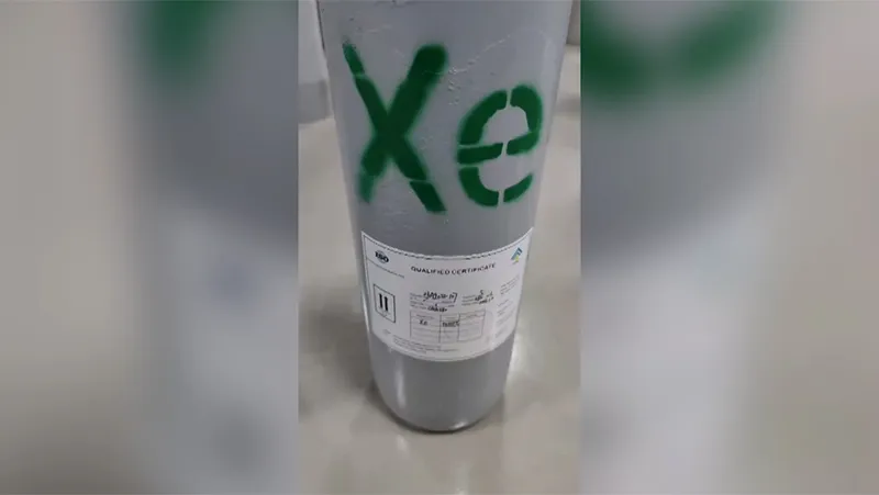 Xenon Gas Cylinder